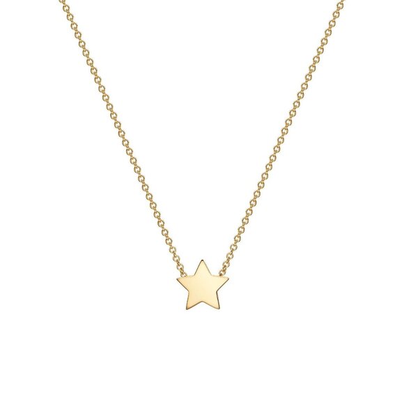 Birks Yellow Gold Star Pendant - Picture 1 of 1